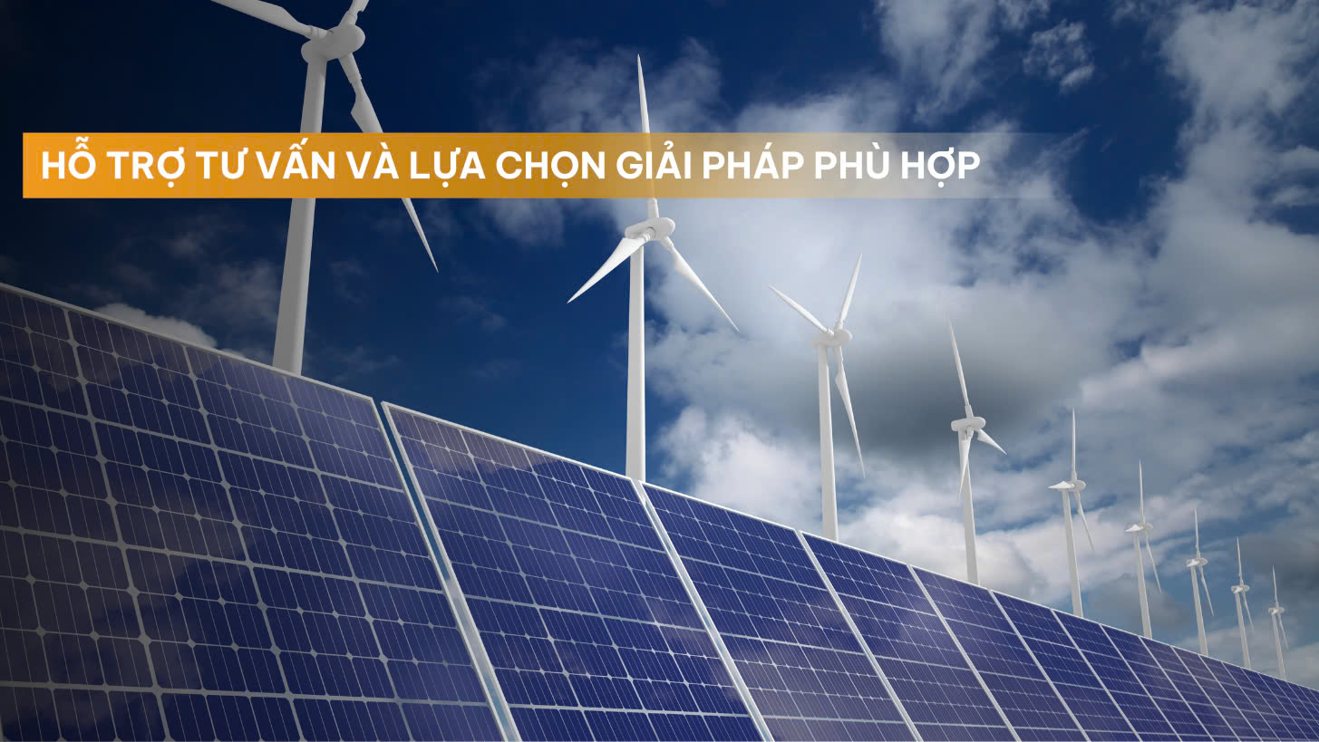 Hỗ trợ tư vấn và lựa chọn giải pháp phù hợp.