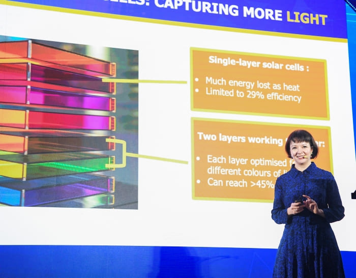 Giáo sư Marina Freitag, Giáo sư về Năng lượng và là Nhà nghiên cứu của Hội nghiên cứu Hoàng gia tại Đại học Newcastle (Vương quốc Anh)