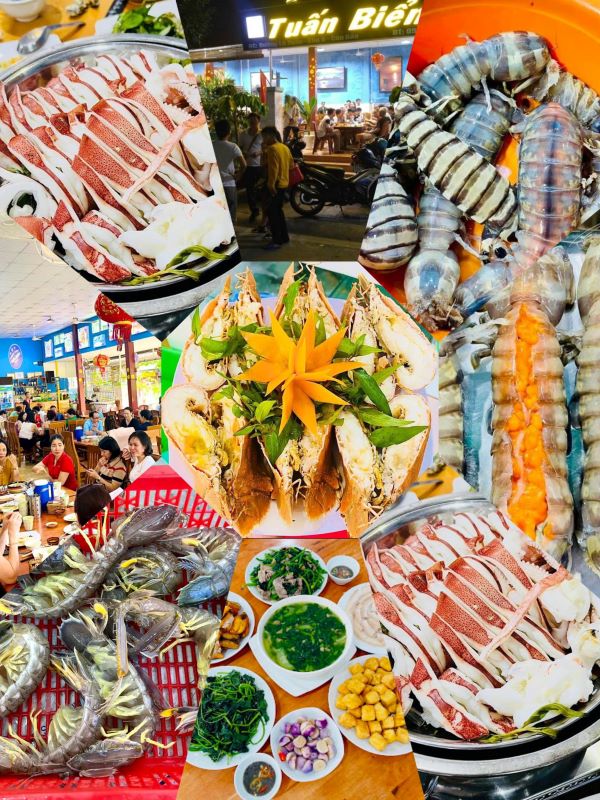 Đa dạng các món ngon từ nguồn hải sản tươi rói, chiều lòng thực khách