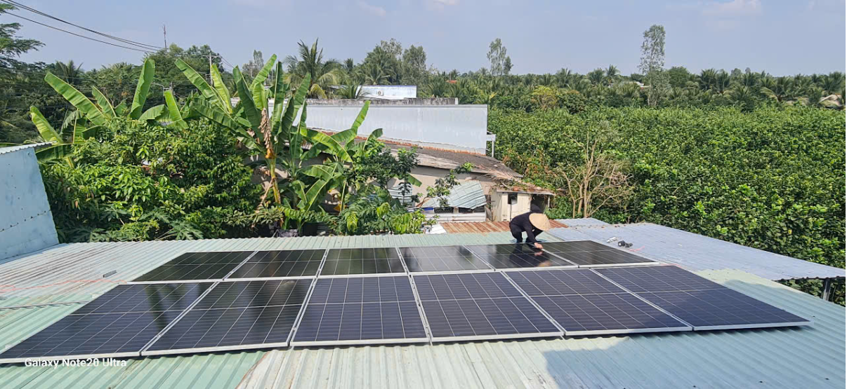 Dự án điện năng lượng mặt trời tại nhà riêng bác sĩ nha khoa