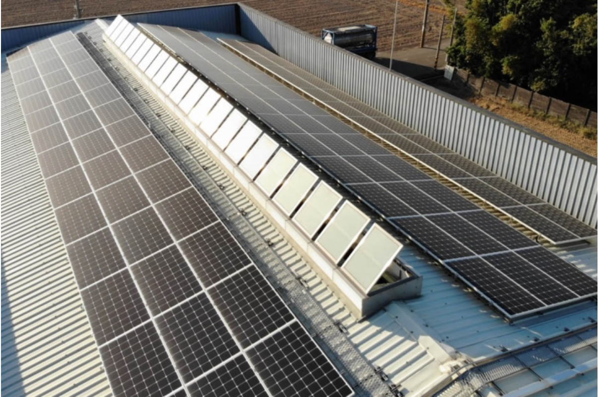 Dự án điện năng lượng mặt trời tại showroom oto trường xuân