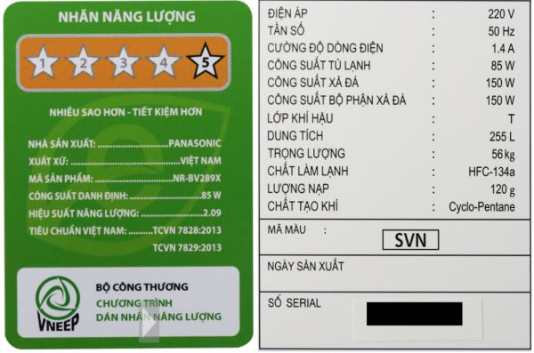 Chọn mua thiết bị có nhãn năng lượng càng nhiều sao càng tiết kiệm