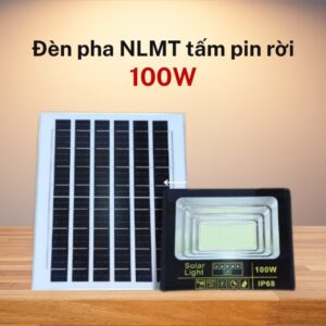 Đèn pha năng lượng mặt trời 100W