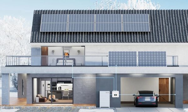 Inverter sử dụng cho hệ thống điện mặt trời hybrid 3kW Inverter sử dụng cho hệ thống điện mặt trời hybrid 3kW