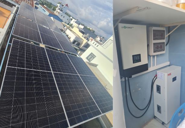 Trọn gói hệ thống điện năng lượng mặt trời tại Mũi Né công suất 8.4kWp Trọn gói hệ thống điện năng lượng mặt trời tại Mũi Né công suất 8.4kWp