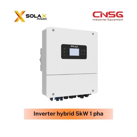 Inverter Hybrid SolaX 5kW 1 pha áp thấp (X1-HYB-5.0-LV)
