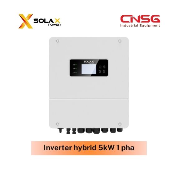 Inverter Hybrid SolaX 5kW 1 pha áp thấp X1-HYB-5.0-LV Inverter Hybrid SolaX 5kW 1 pha áp thấp X1-HYB-5.0-LV