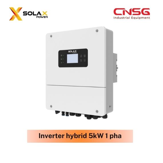 Inverter Hybrid SolaX 5kW 1 pha áp thấp (X1-HYB-5.0-LV) - Ảnh 3
