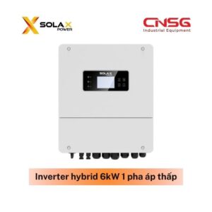 Inverter Hybrid SolaX 6kW 1 pha áp thấp (X1-HYB-6.0-LV)