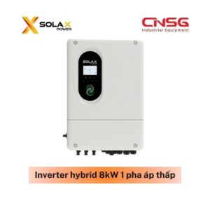 Inverter Hybrid SolaX 8kW 1 pha áp thấp (X1-LITE-8-LV)