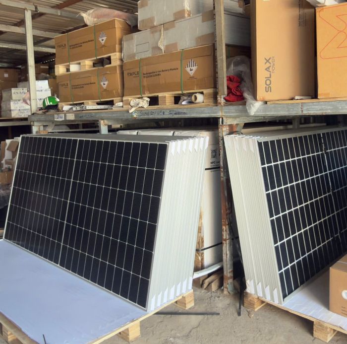 Bộ tấm pin SE Solar 595W chính hãng - Thương hiệu Đức Bộ tấm pin SE Solar 595W chính hãng - Thương hiệu Đức